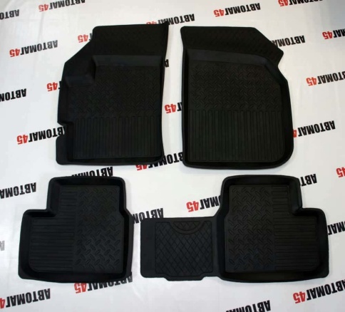 Коврики  в салон Daewoo Matiz Chevrolet Spark комплект 4шт  фото 2