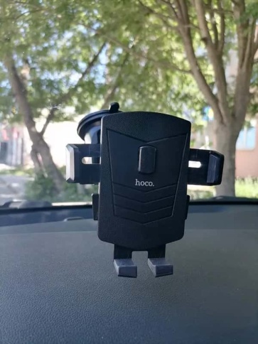 Borofone держатель телефона на лобовое стекло и приборную панель магнитный гравитационный черн CA83 фото 4