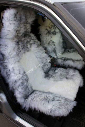 Накидки  комбинированные середина белая бока палевые 138х50см 2шт     фото 10