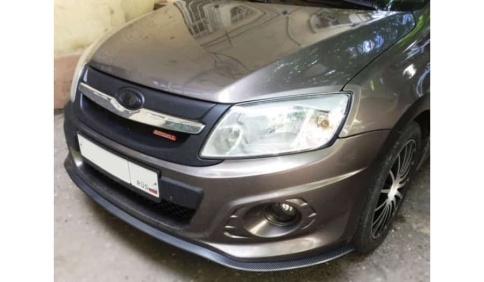 C2R SAMURAI Губа на бампер универсальная 2,5м карбон фото 2