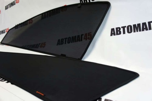 BRENZO  каркасные шторки на магнитах Kia Rio Киа Рио 2011-2017г передние премиум 2шт 15%   фото 2