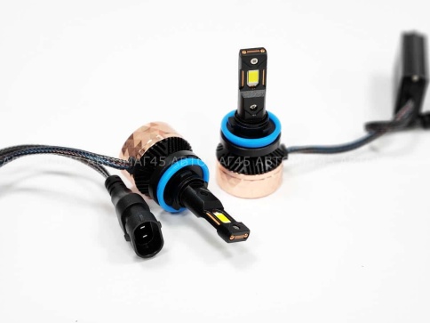 Ruzoom V80 LED 2шт H11 10-16В 90W 6000K 9000Lm с обманкой гарантия 6мес    фото 5