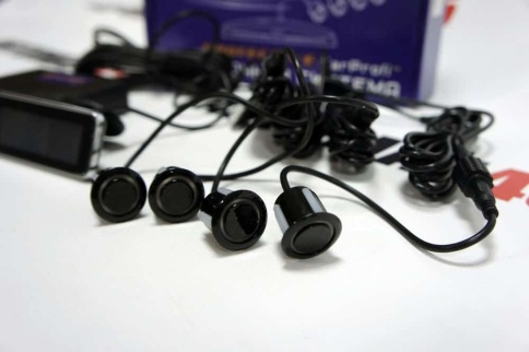 Carprofi  Парктроник 02-4S 4 датчика D 19мм черный    фото 5