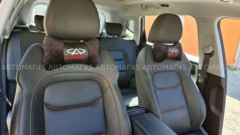 Подушка  под шею с лого Chery 2шт фото 1