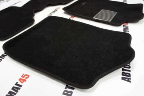 Euromat  коврики в салон 3D ворс Toyota Camry  V40 06-11г V50 V55 11-18г комплект черный    фото 3