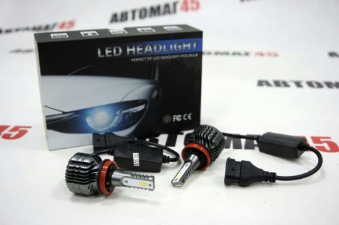 EVO Q5 чип CSP LED 2шт H8/H9/H11/H16 12В 20W 6000К 3000Lm с обманкой гарантия 5мес    фото 1