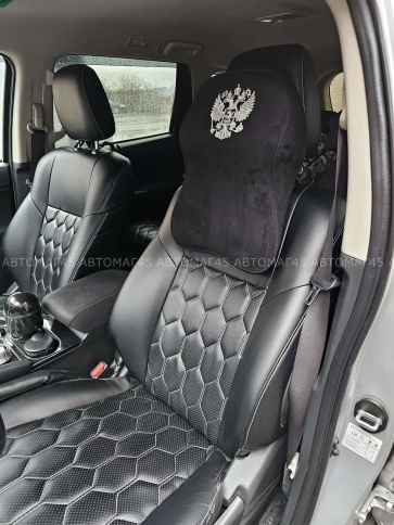 Maximal анатомическая подушка под шею суппорт с гербом с эффектом памяти 40*30*11см J-120-BL-EM фото 4