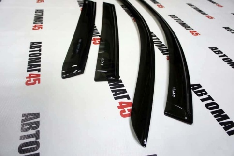 VAD  дефлекторы окон Mazda Мазда CX-5 2011-2017г 1 поколение комплект 4шт    фото 4