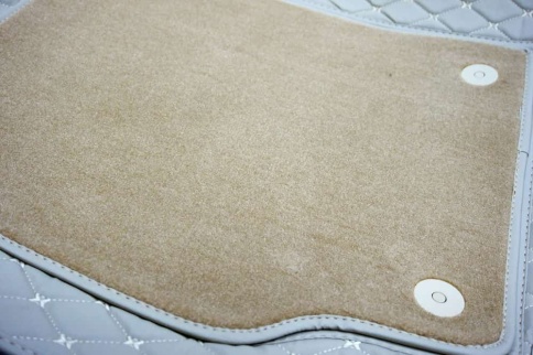 Ковры  5D экокожа Toyota Camry V40/V50/V55 2006-2018г бежевый комплект АКЦИЯ!   фото 11