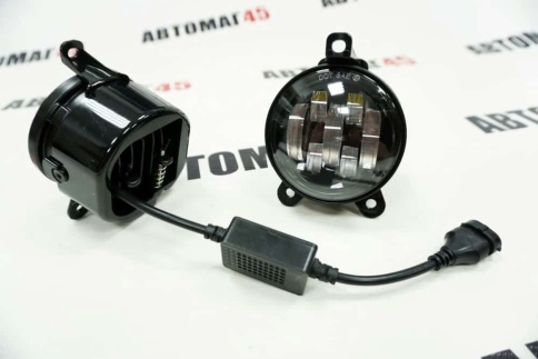 C2R  Фары п/туманные 7 линз LED Приора 2170 Нива Шевроле Niva Газель 50W 5000LM 2шт гарант 3 мес фото 3
