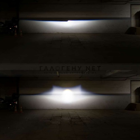 Aozoom  A6+ 2022 светодиодные Би-Led линзы 3.0" 12V 35W 5500K 4200Lm 2чипа 3рефлектора гарант 12 мес фото 6