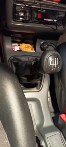 Ручка КПП 2110-2112 2113-2115 Приора 1 прямой штык Black 01251   фото 3