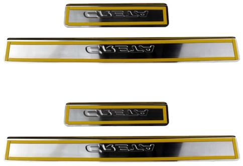 LIDER  Накладки на пороги  Hyundai Creta Хендай Крета 2020-2022г 4 шт нержавейка    фото 2