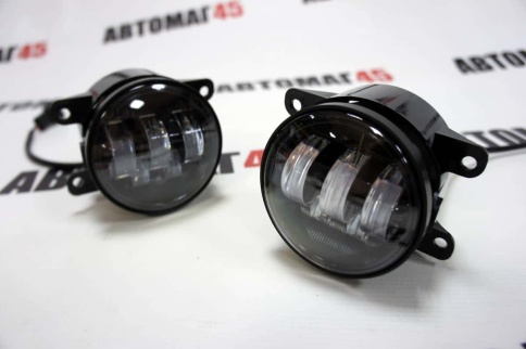 C2R  Фары п/туманные 5 линз LED Vesta Веста Лада X-Ray иномарки LED 60W 4800LM 2шт гарантия 3мес фото 24