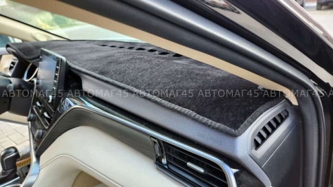 Накидка на панель Toyota Camry Тойота Камри V70 2017-2022г велюр фото 2