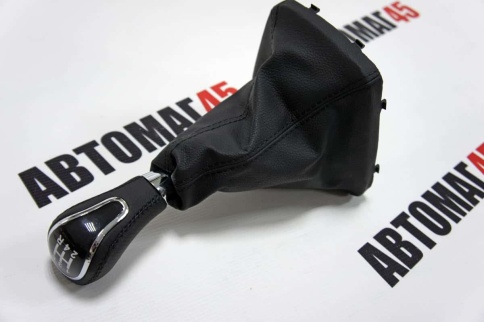 TLT Ручка КПП 2190 2192 2194 Lada Granta Гранта c черной ниткой с пыльником    фото 5