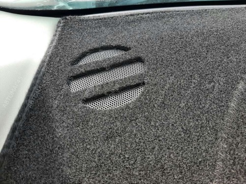 Накидка на панель Toyota RAV4 XA 40 Тойота Рав4 ХА40 2013-2019г карпет  фото 5