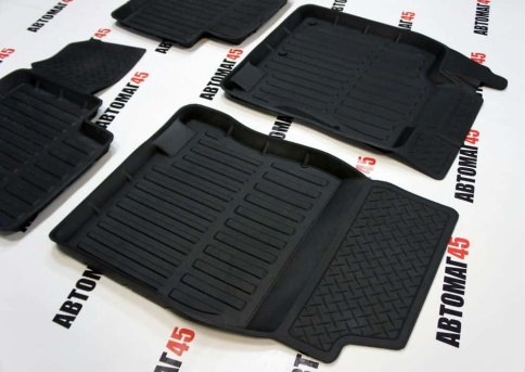 Коврики  в салон Nissan X-Trail с 2015г T32 комплект 4шт    фото 3