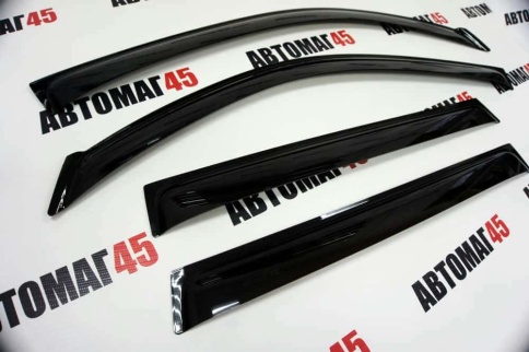 ANVair  дефлекторы окон Nissan X-Trail T31 Ниссан Икс-Трейл Т31 2007-2014г комплект 4шт    фото 6