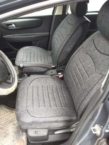 Car Performance накидка каркасная универ на перед сиденья гобелен серый 2шт CUS-2082D.GY фото 7