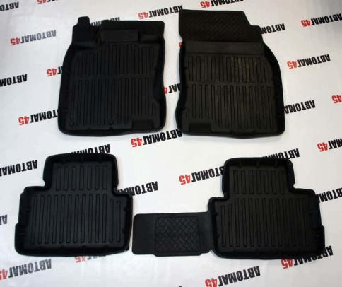 Коврики  в салон Nissan Qashqai с 2015г комплект 4шт    фото 3