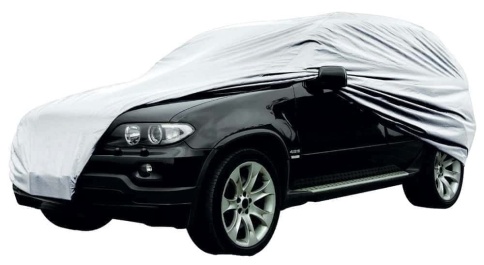 AVS  автомобильный тент всесезонный водонепроницаемый JC-520 размер ХL 482х196х145см    фото 3