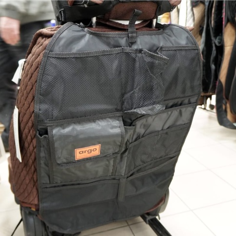 ARGO органайзер на спинку сиденья 9 карманов 65х45см    фото 1