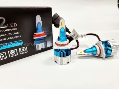 C2R MI2 чип CSP LED 2шт HB4 9006 26В 6500К 2000Lm гарантия 4мес    фото 4