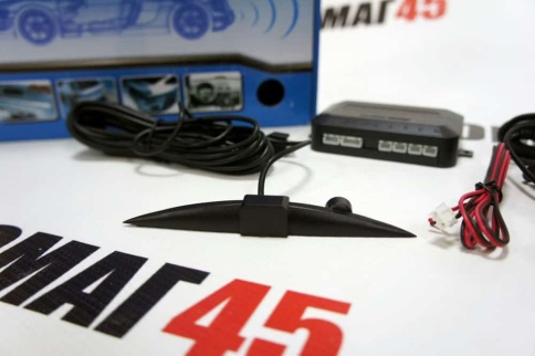 M5 Парктроник  4 датчика D 22мм черный    фото 3