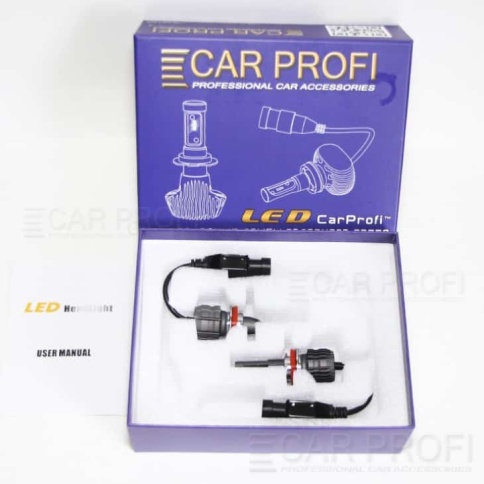 Carprofi S30  лампы LED 2шт H11 12В 30W 5500K 4000Lm гарантия 6мес    фото 10