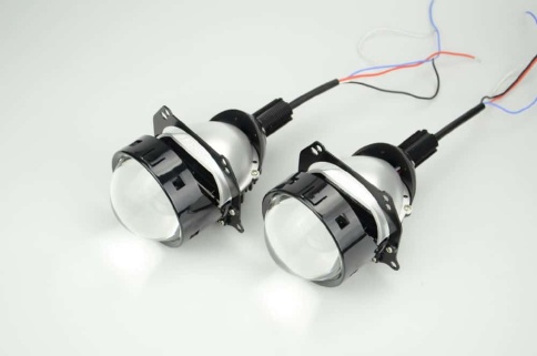 Aozoom  A5 светодиодные Би-Led линзы 3.0" 12V 35W 5500K гарантия 12 месяцев    фото 11