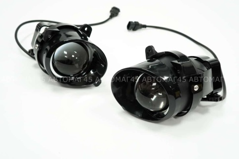 Ruzoom Фары противотуманные 1 линза  Lada Kalina 1118 Granta 2190 Largus LED 50W 6000LM 2шт гар 6мес фото 6