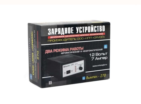 Вымпел-270 З/У для АКБ 7А до 90а/ч Автомат 15В Ручной 19В оригинал гарантия 1год    фото 3