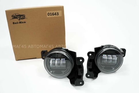 SALMAN  Фары п/туманные Chevrolet Aveo 2011-2020г Cobalt LED 51W 4800LM 6000K 2шт гарантия 6 мес фото 2