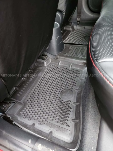 Form Коврики  в салон Kia Rio c 17г Rio X-Line Solaris c 17г полиуретан EVA 3D комплект 4шт     фото 2