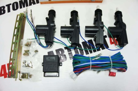 Airline  комплект центрального замка 4 штуки и блок управления    фото 5