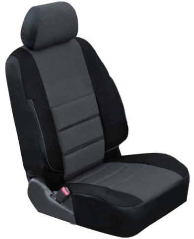 Авточехлы  Ford Focus 1 Форд Фокус 1 1998-2005г жаккард черно-серый A10 фото 2