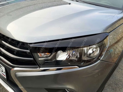 Реснички накладки на фары Lada Vesta Лада Веста 2шт    фото 4